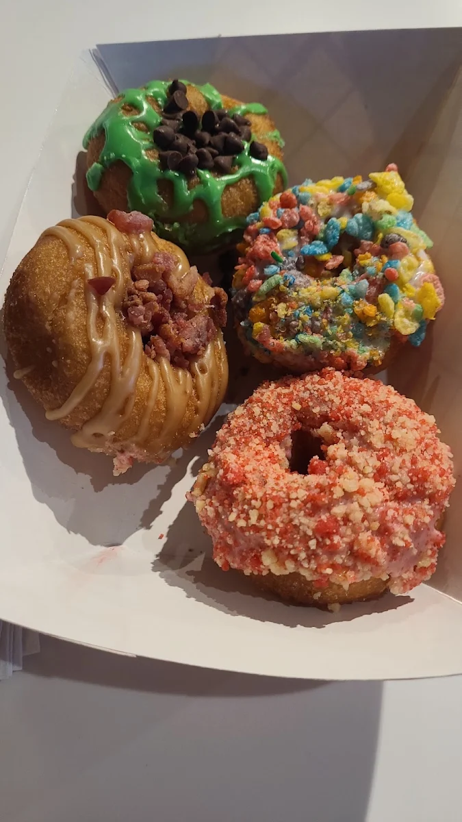 Chocolate Mint Strawberry Shortcake Maple Bacon Fruity Pebbles