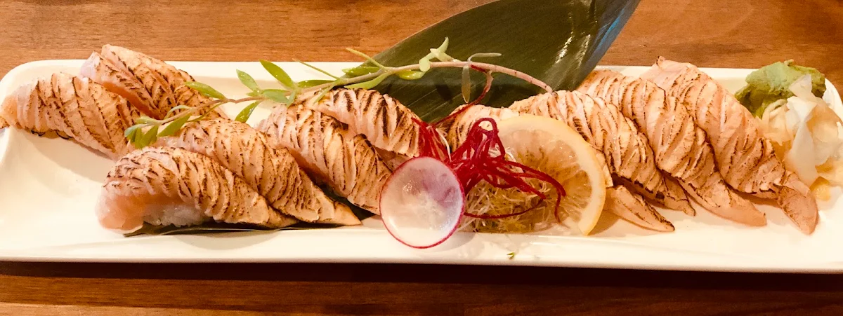 Salmon Nigiri Seared