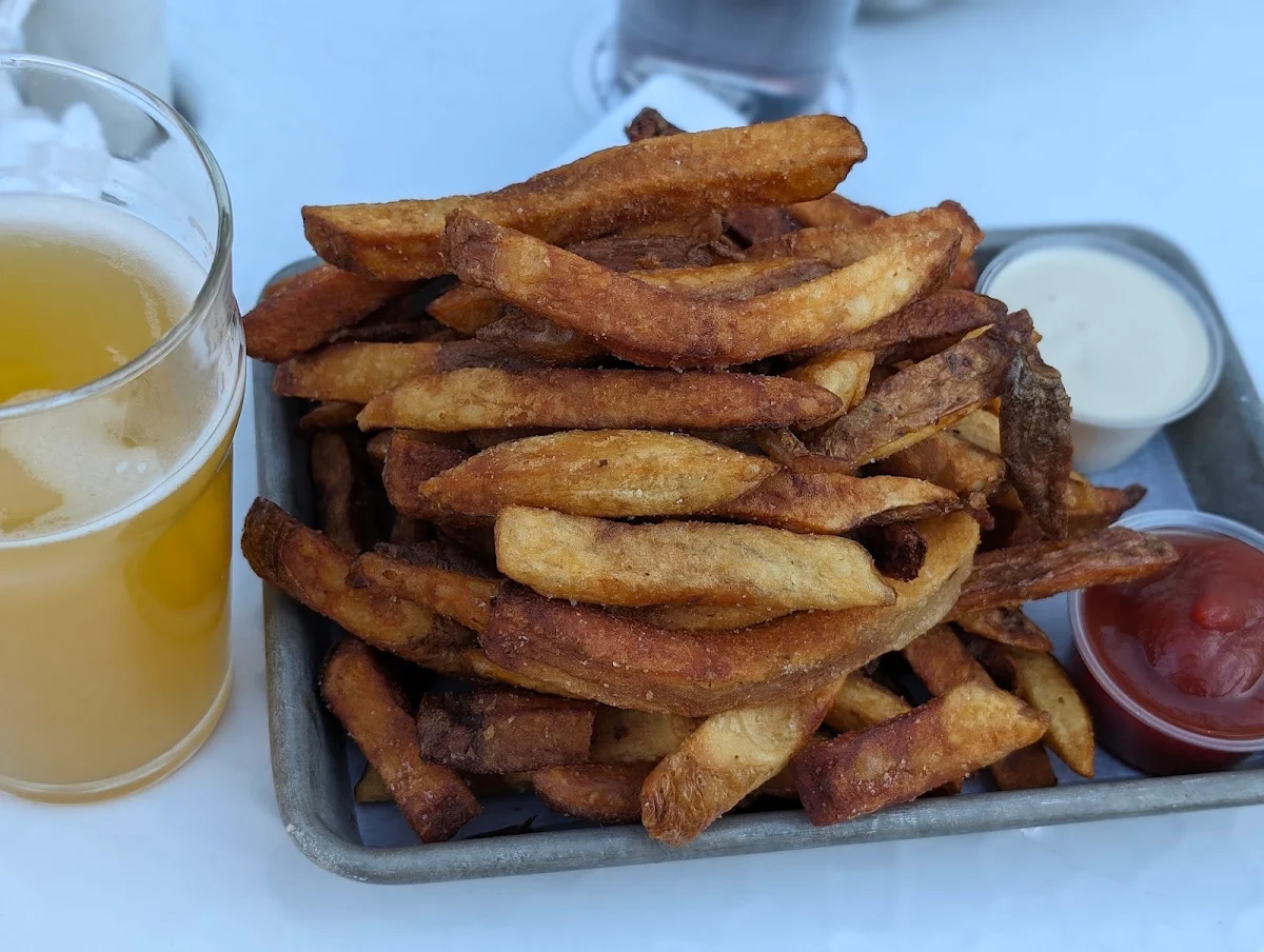Chip Truck Fries with Malt Vinegar Aioli