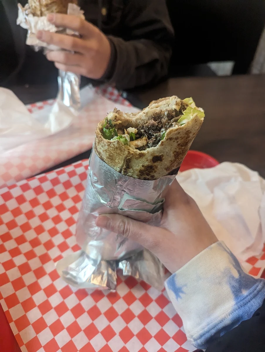 Beef Donair Wrap