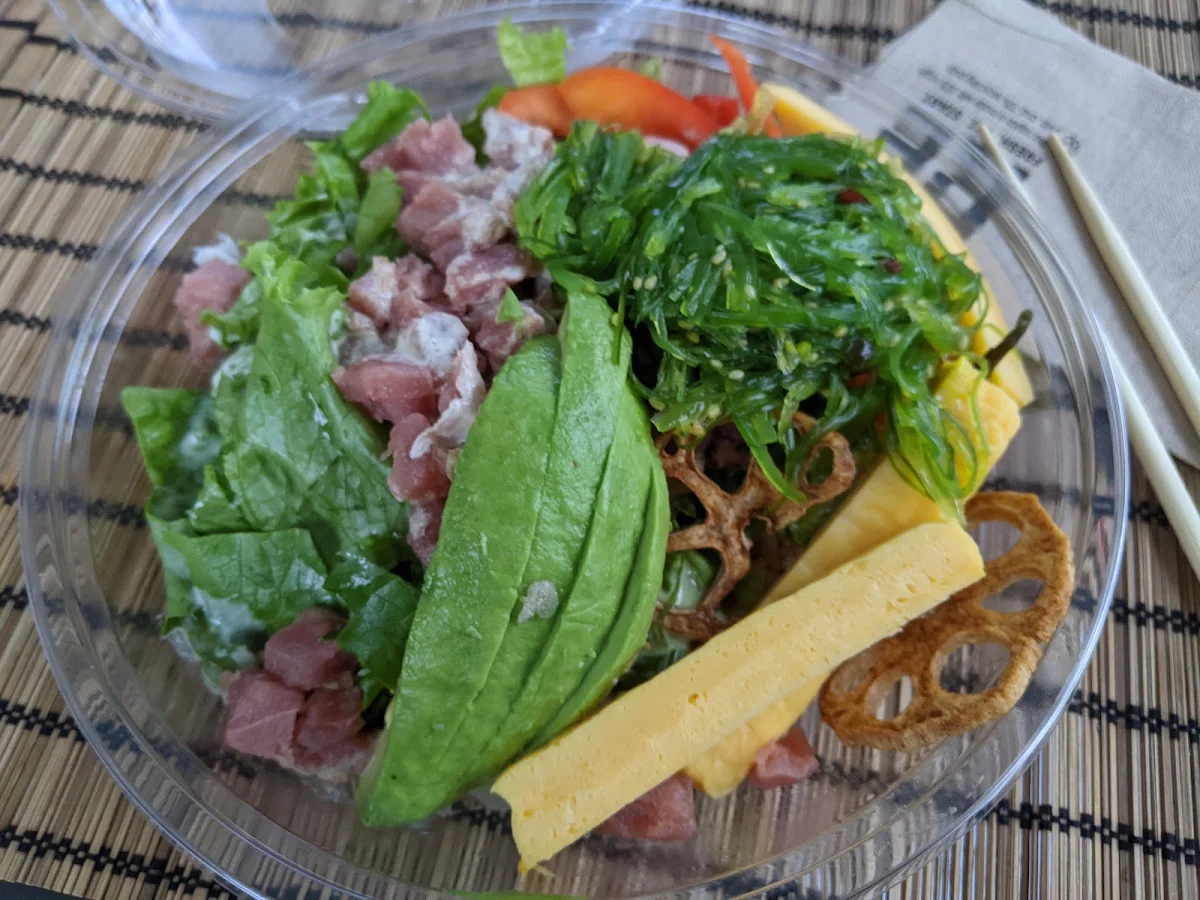 Wasabi Tuna Poke