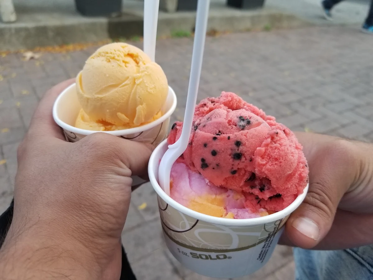 Watermelon and Rainbow Sherbet