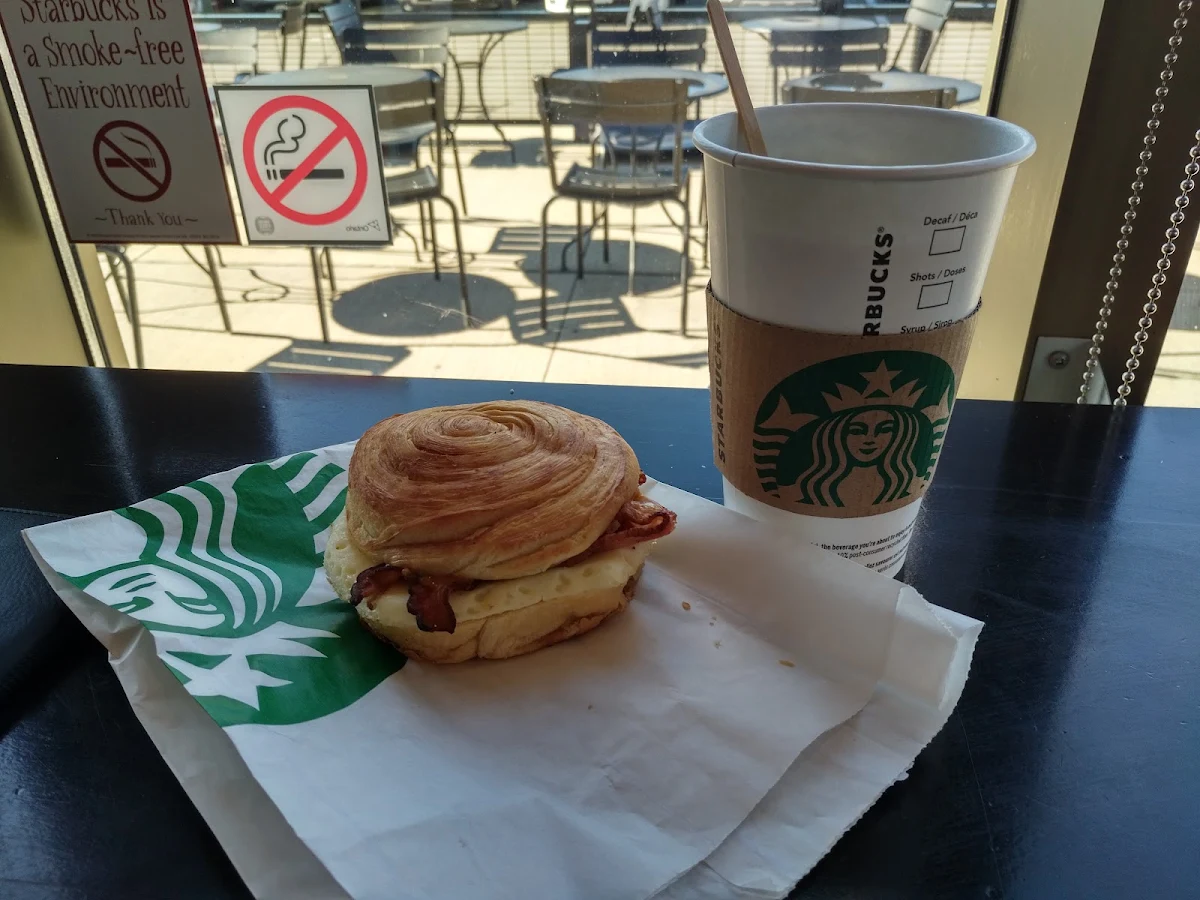 Double Smoked Bacon and Cheddar Breakfast Sandwich