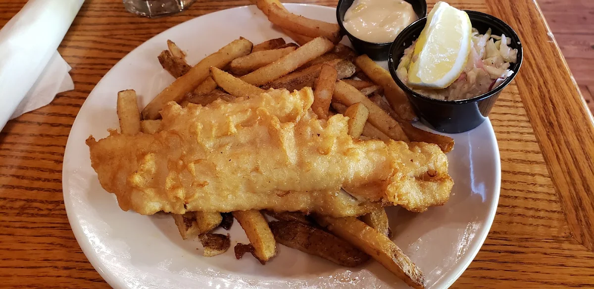 Fish and Chips, The Mill Restaurant and Inn