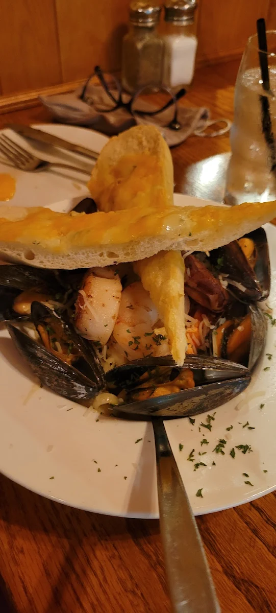 Seafood Linguine, The Mill Restaurant and Inn