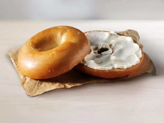 Plain Bagel with Regular Cream Cheese Product