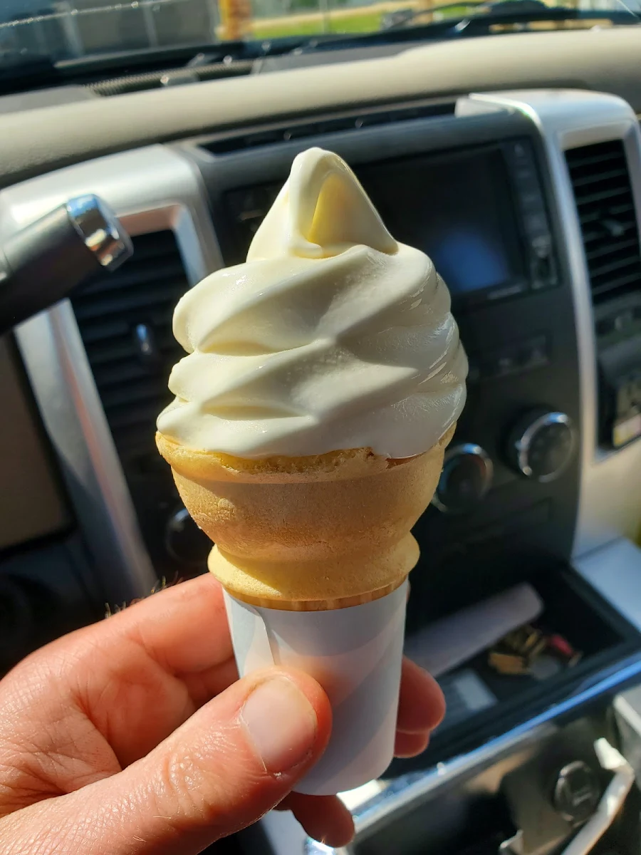 Vanilla Cone