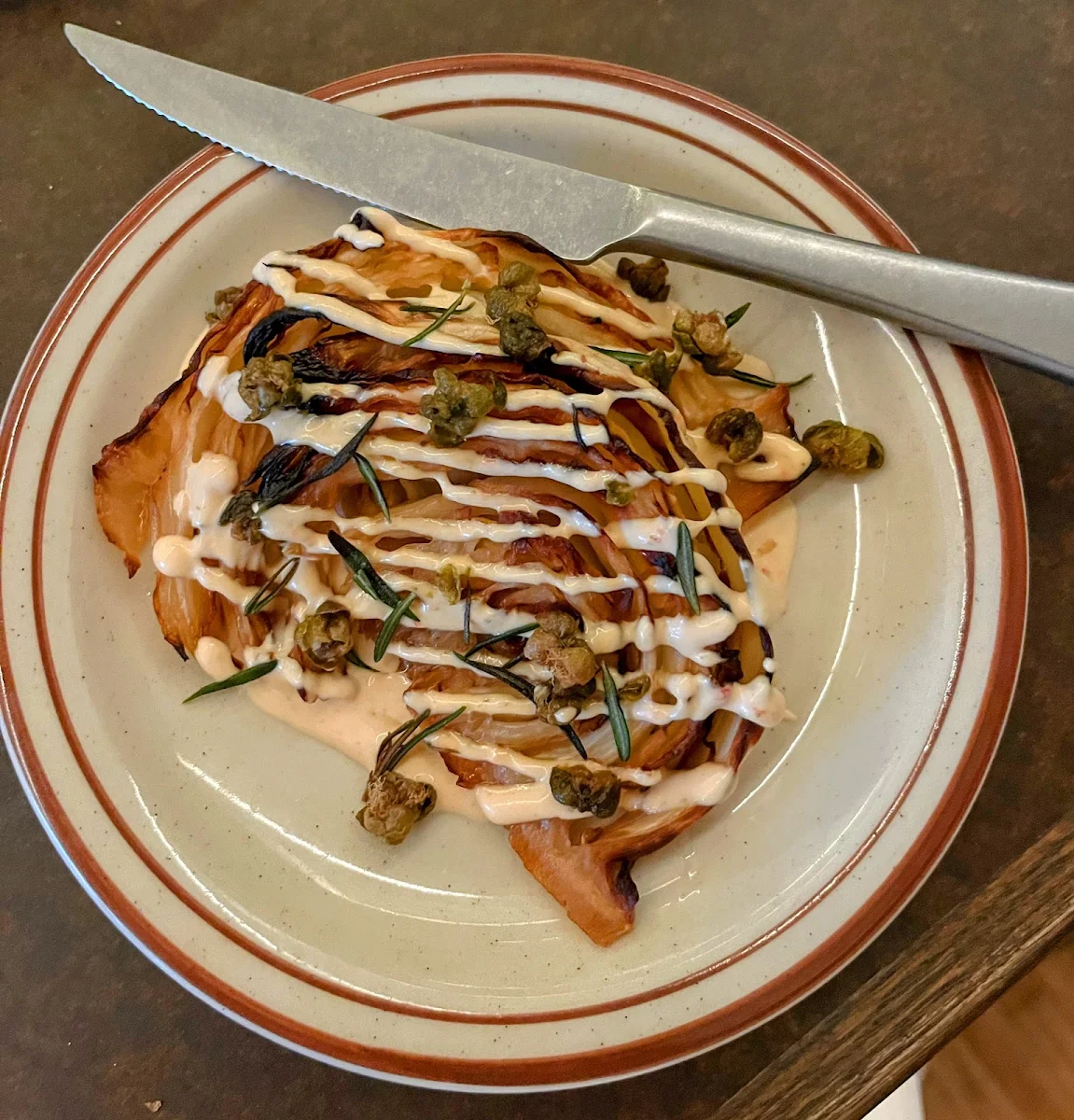 Roasted Cabbage