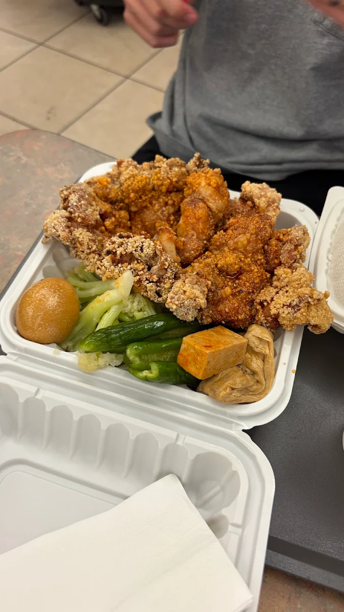 Chicken Nuggets and Rice Set Meal