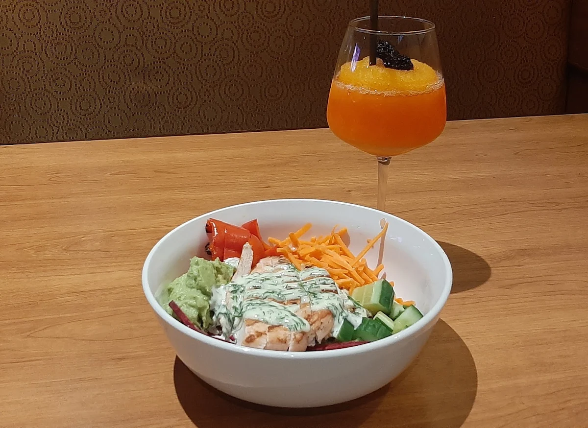 Quinoa Bowl and Bellini