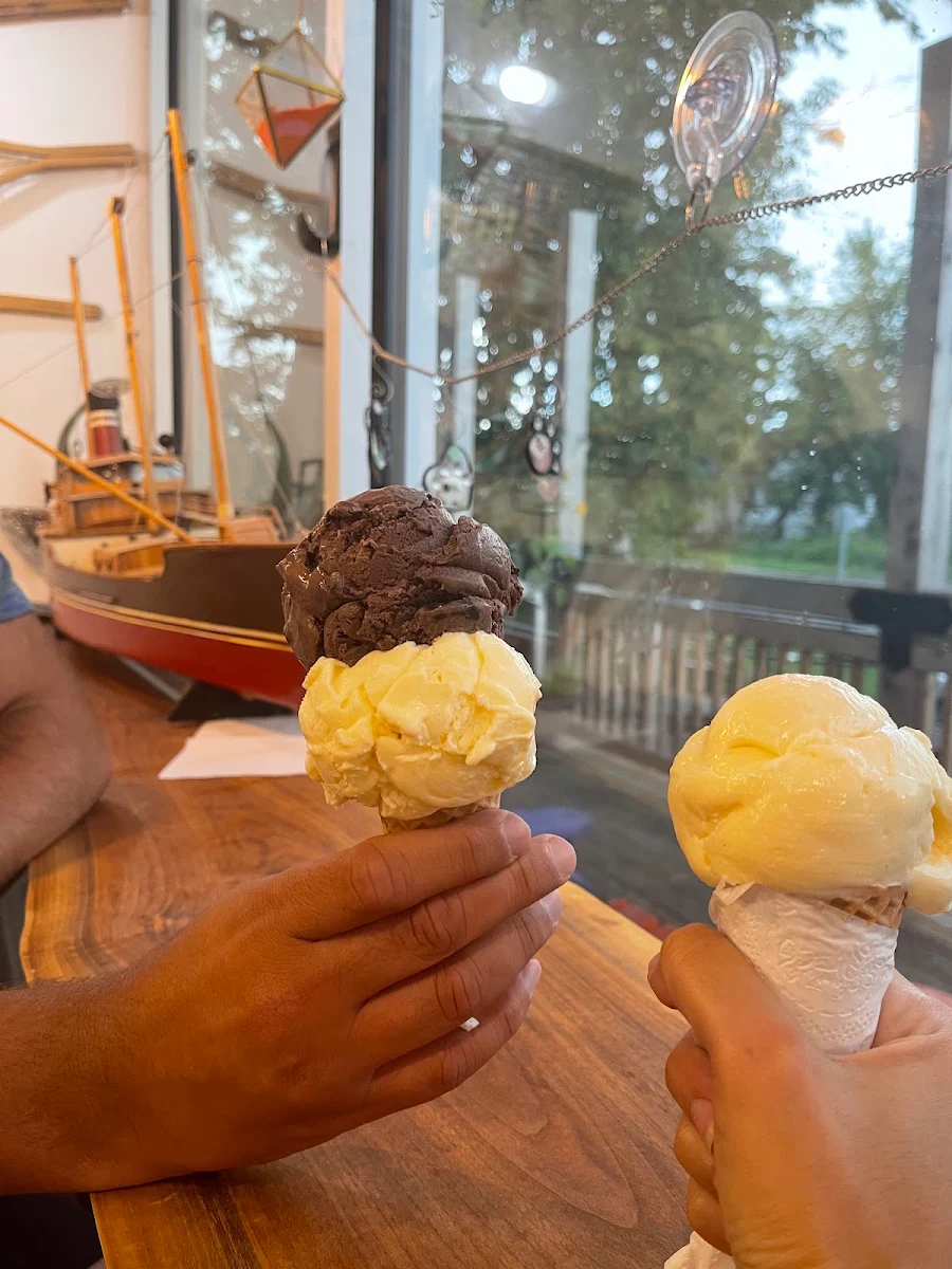 Glace Vanille Chocolat