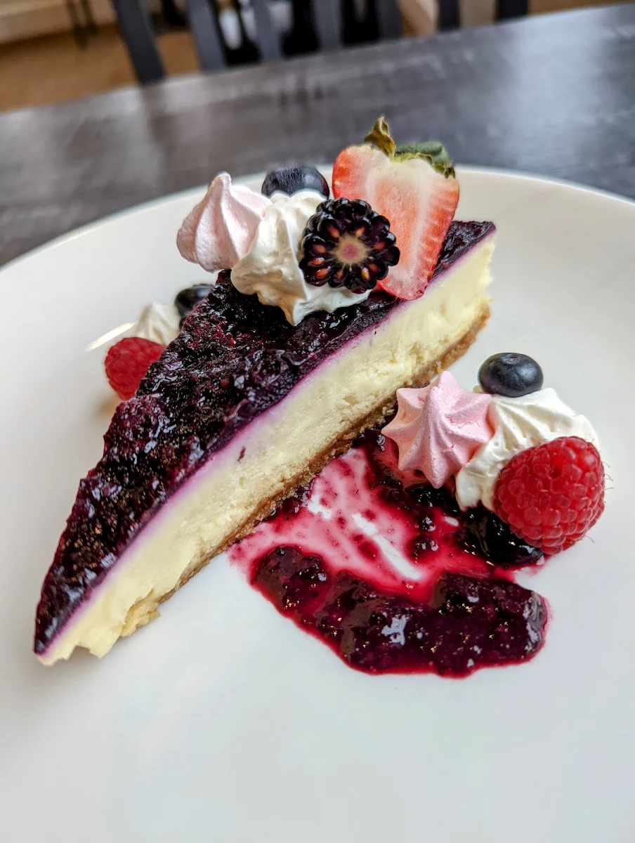 Triple Berry Cheesecake