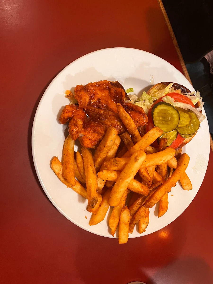 Cajun Chicken Burger
