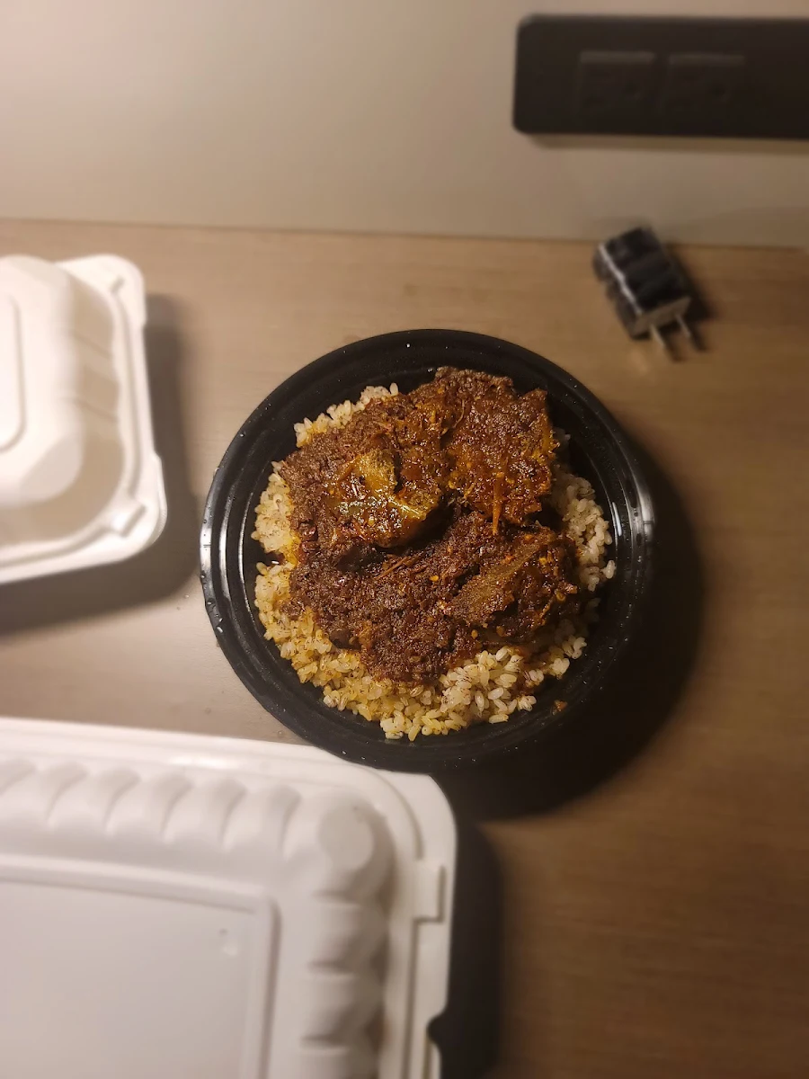 Ofada Rice Bowl