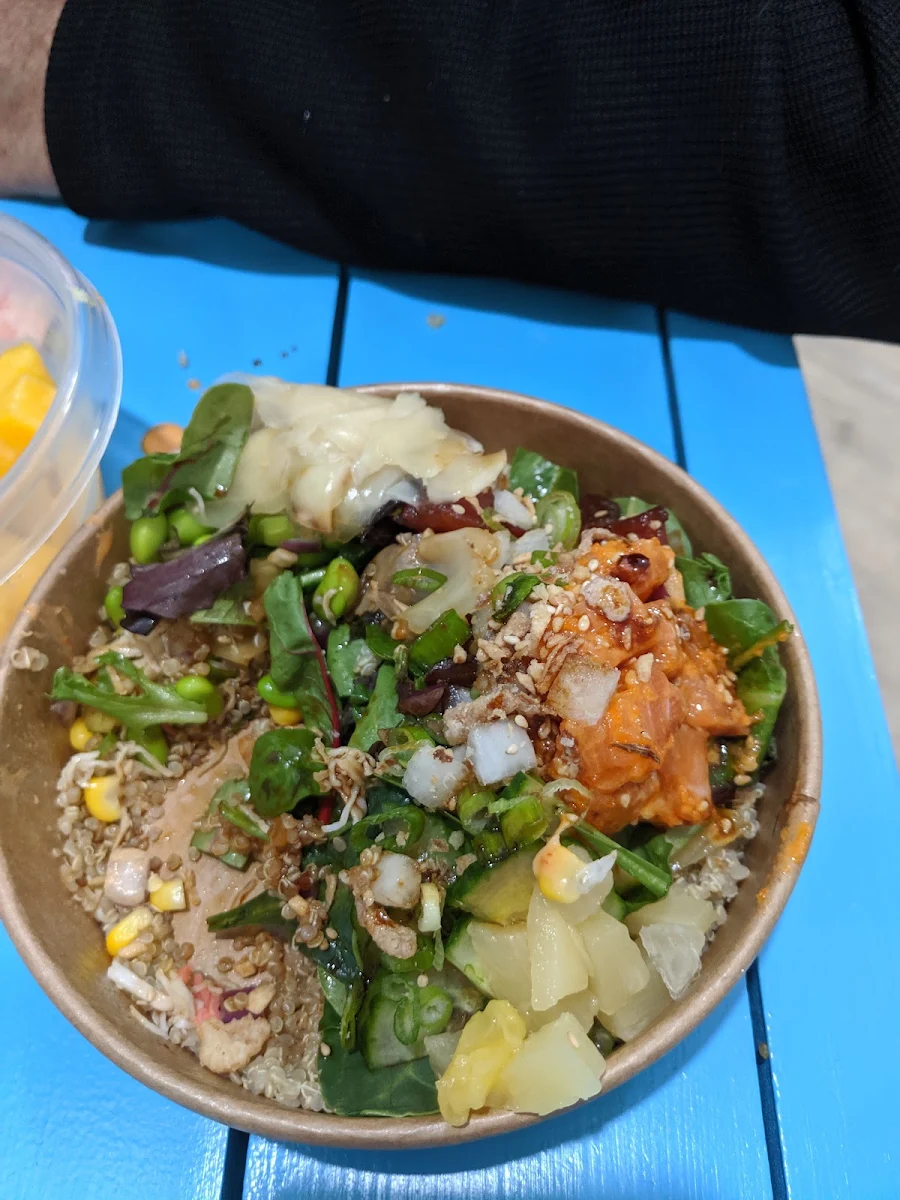 Poke Tuna and Salmon