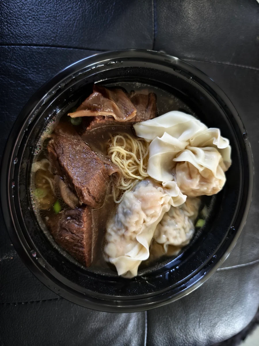 Beef Brisket Wonton Egg Noodle Soup