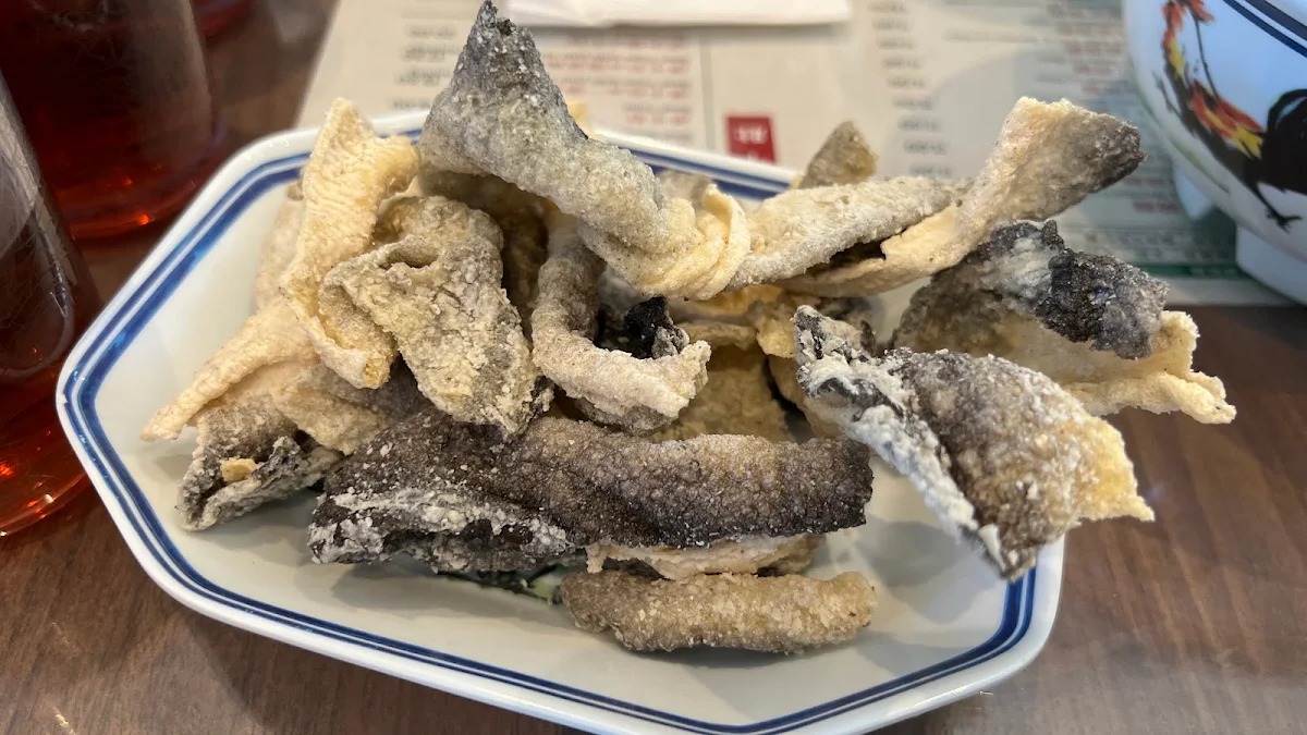 Deep Fried Fish Skin