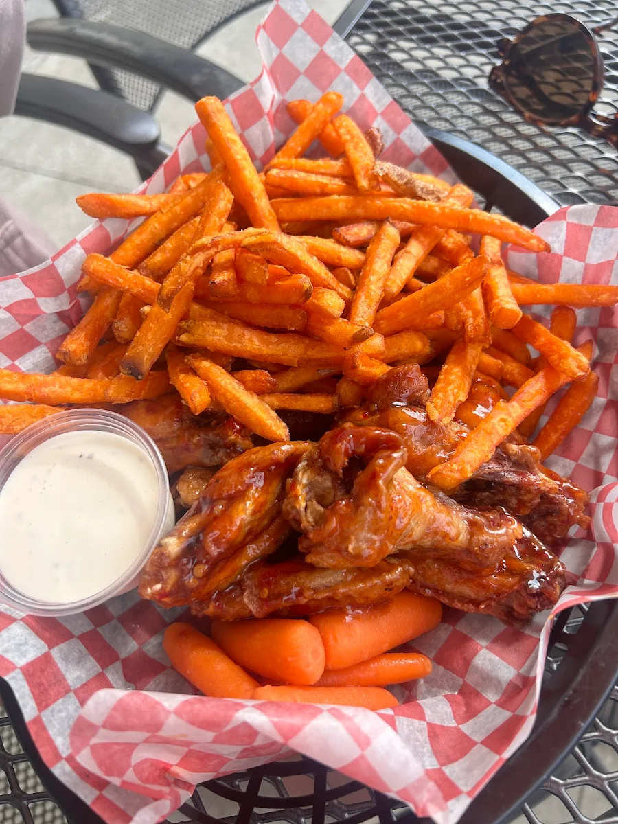 W Sweet Potato Fries