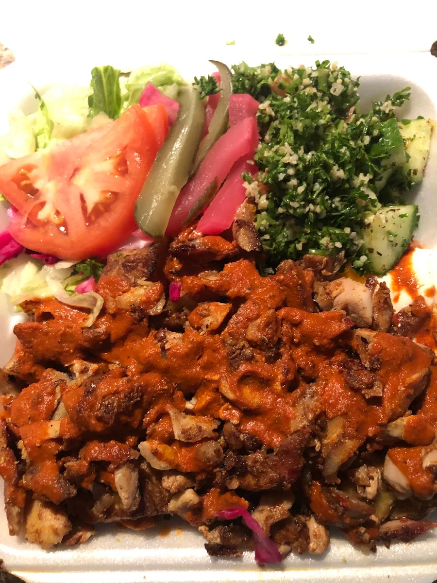 Chicken Shawarma Plate