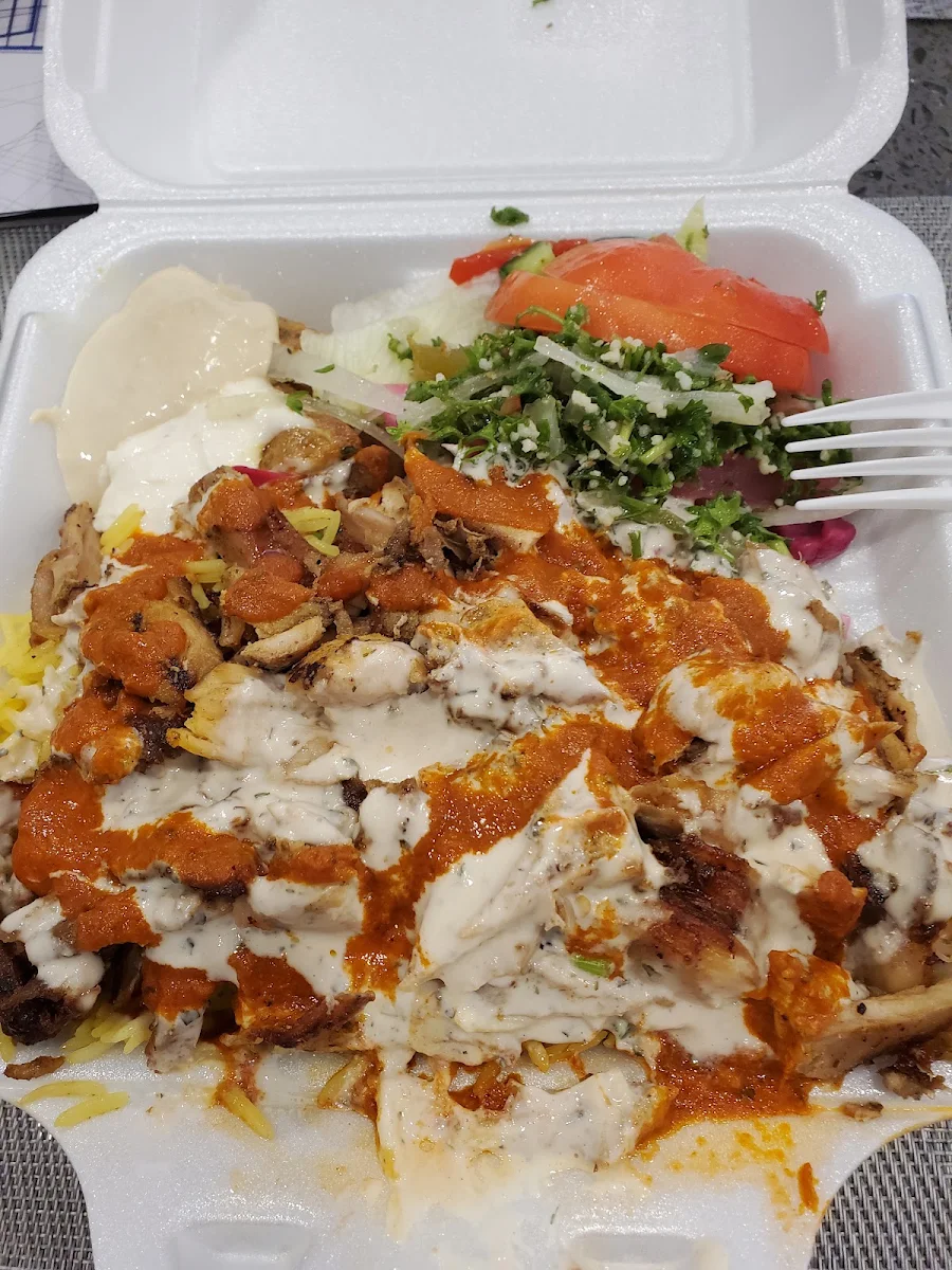 Chicken Shawarma Platter