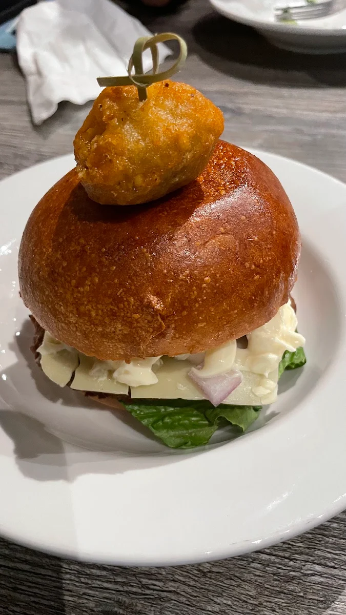 Mushroom Swiss Burger