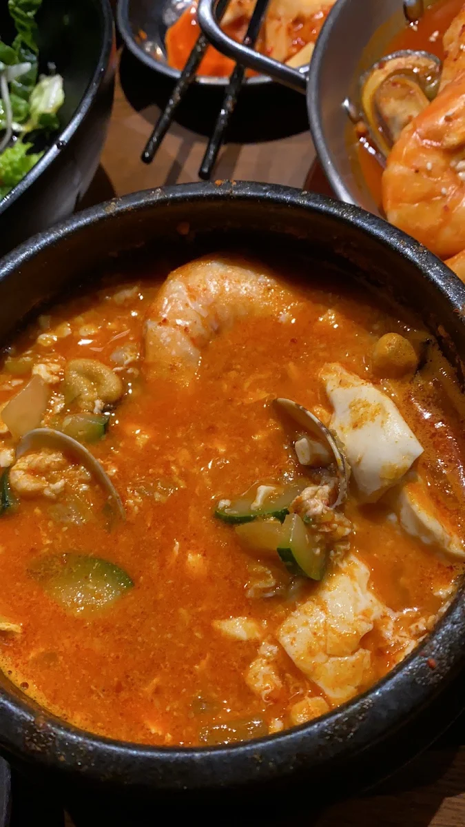Seafood Tofu Soup