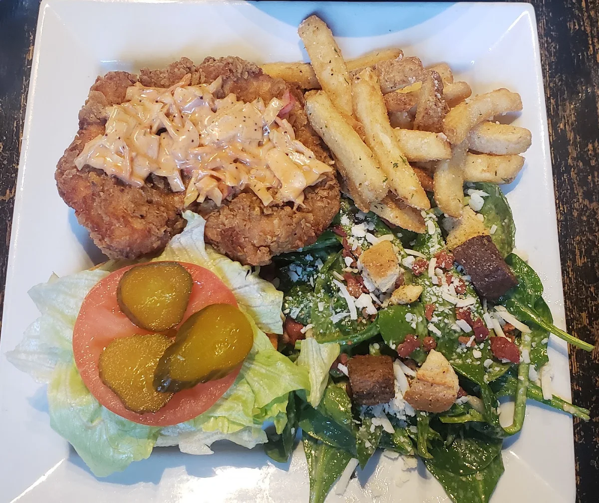 Fried Chicken Burger