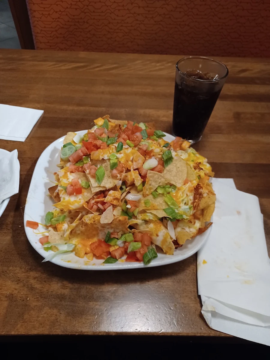 Spicy Chicken Nachos