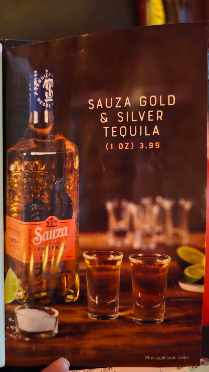 Tequila, Lone Star Texas Grill