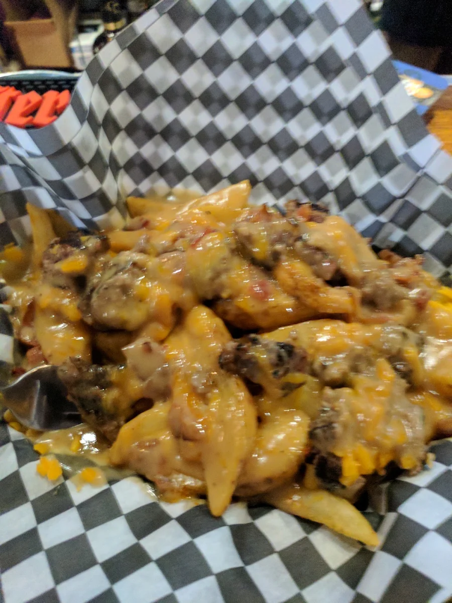 Cheeseburger Poutine, Wingporium Sports Bar