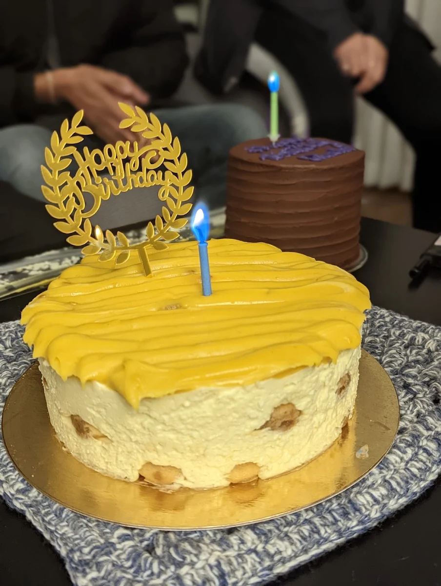 Mango Tiramisu Cake