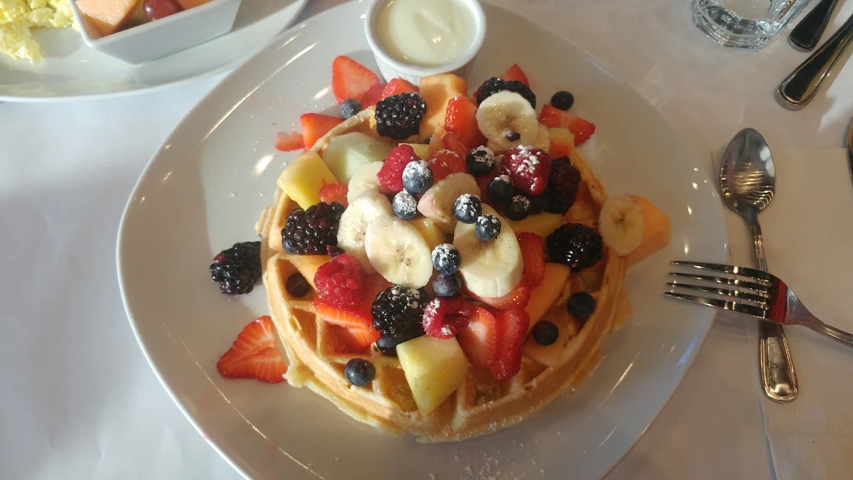 Gaufre Aux Fruits