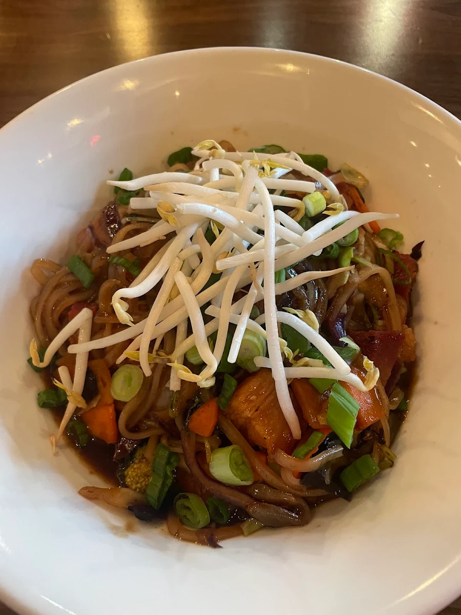 W Rice Noodles and BBQ Char Sui Pork