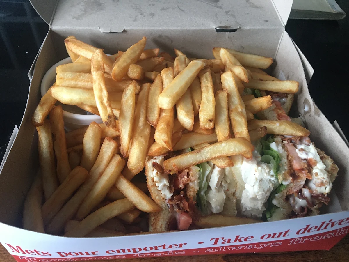 Club Sandwich Poulet