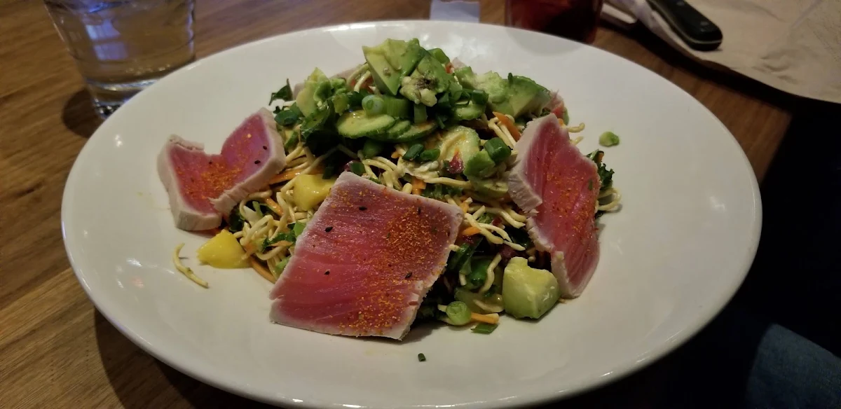 Ahi Tuna Crunch Salad