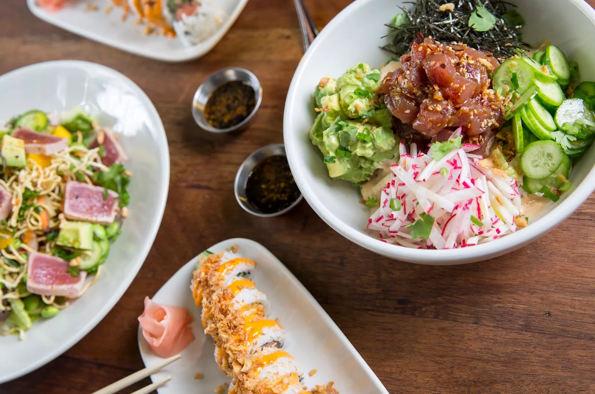 Albacore Tuna Poke Bowl