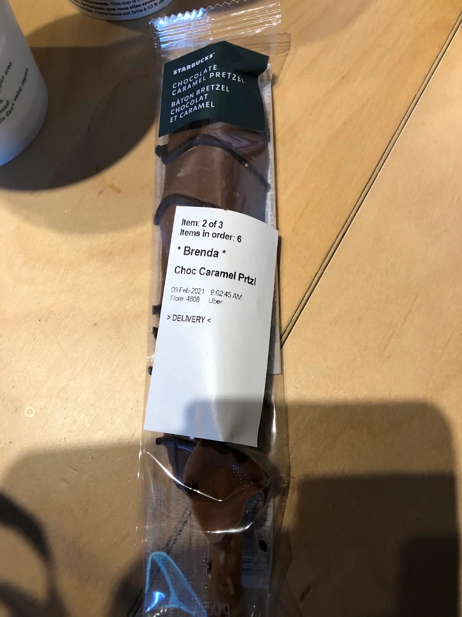 Chocolate Caramel Pretzel Sticks