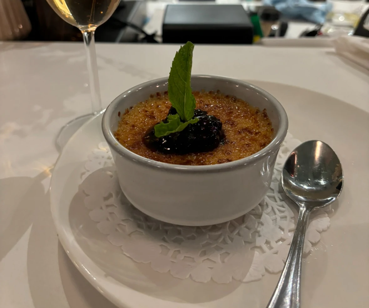 Passion Fruit Crème Brûlée