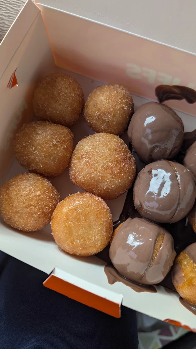 Chocolate Hazelnut Puffs