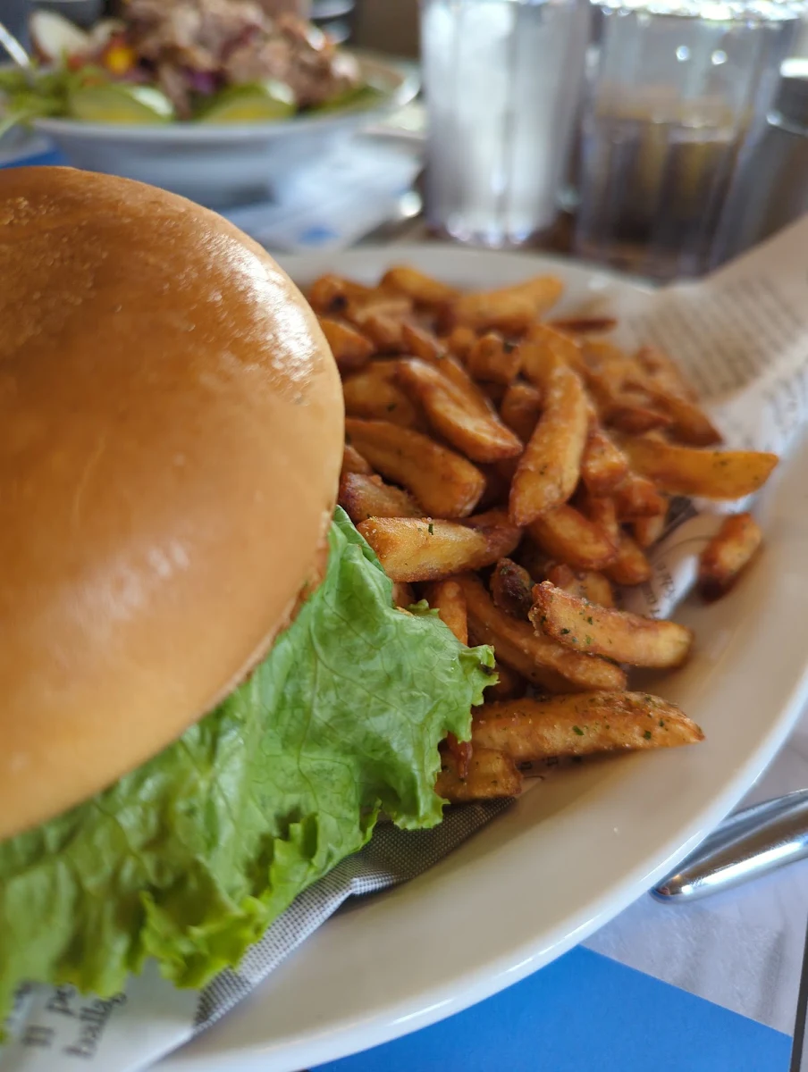 Hamburger with Fries