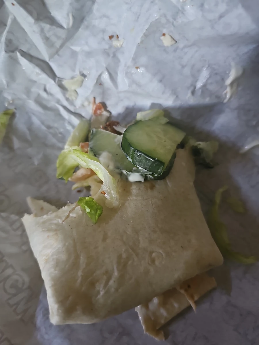 Chicken Bacon Burritto