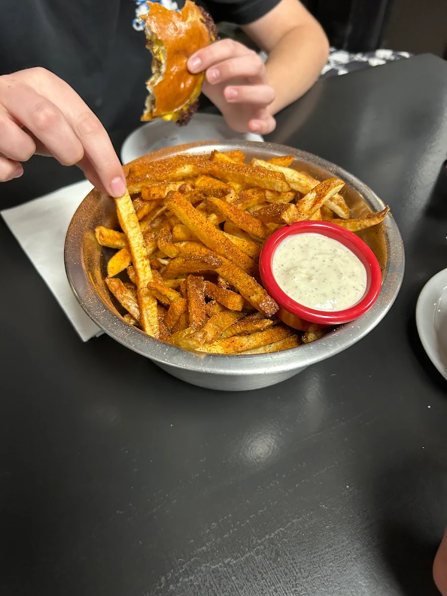 Cajun Fries with Garlic Mayo