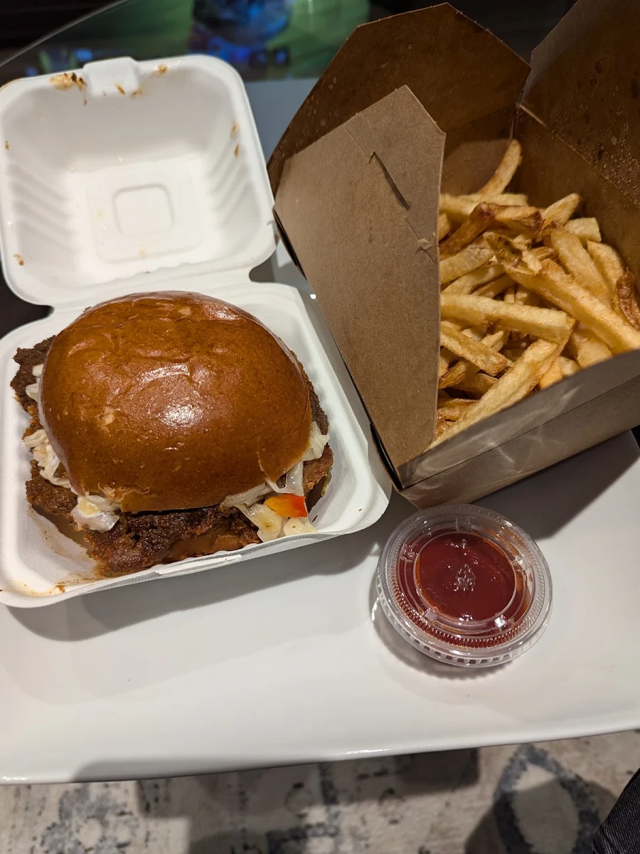 Crispy Jerk Chicken Sandwich