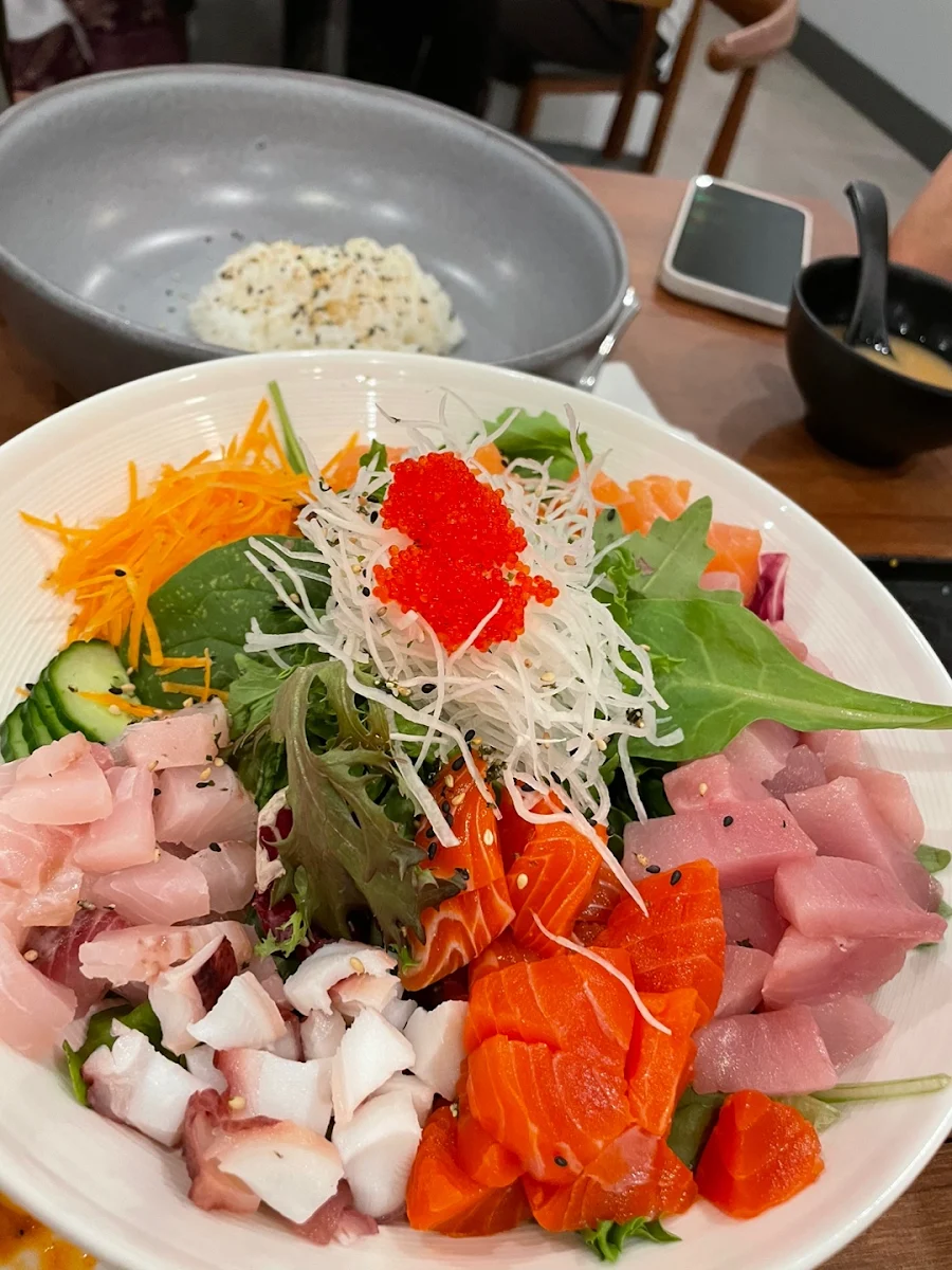 Spicy Sashimi Salad