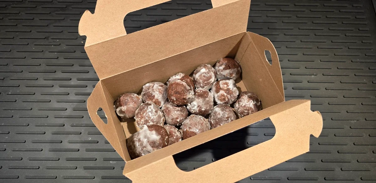 Chocolate Glazed Timbit