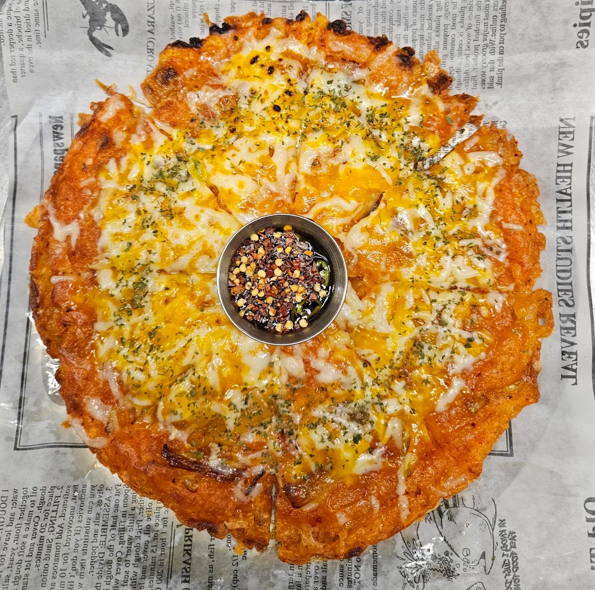 c g b potato pancake 허니버터 갈릭 감자전