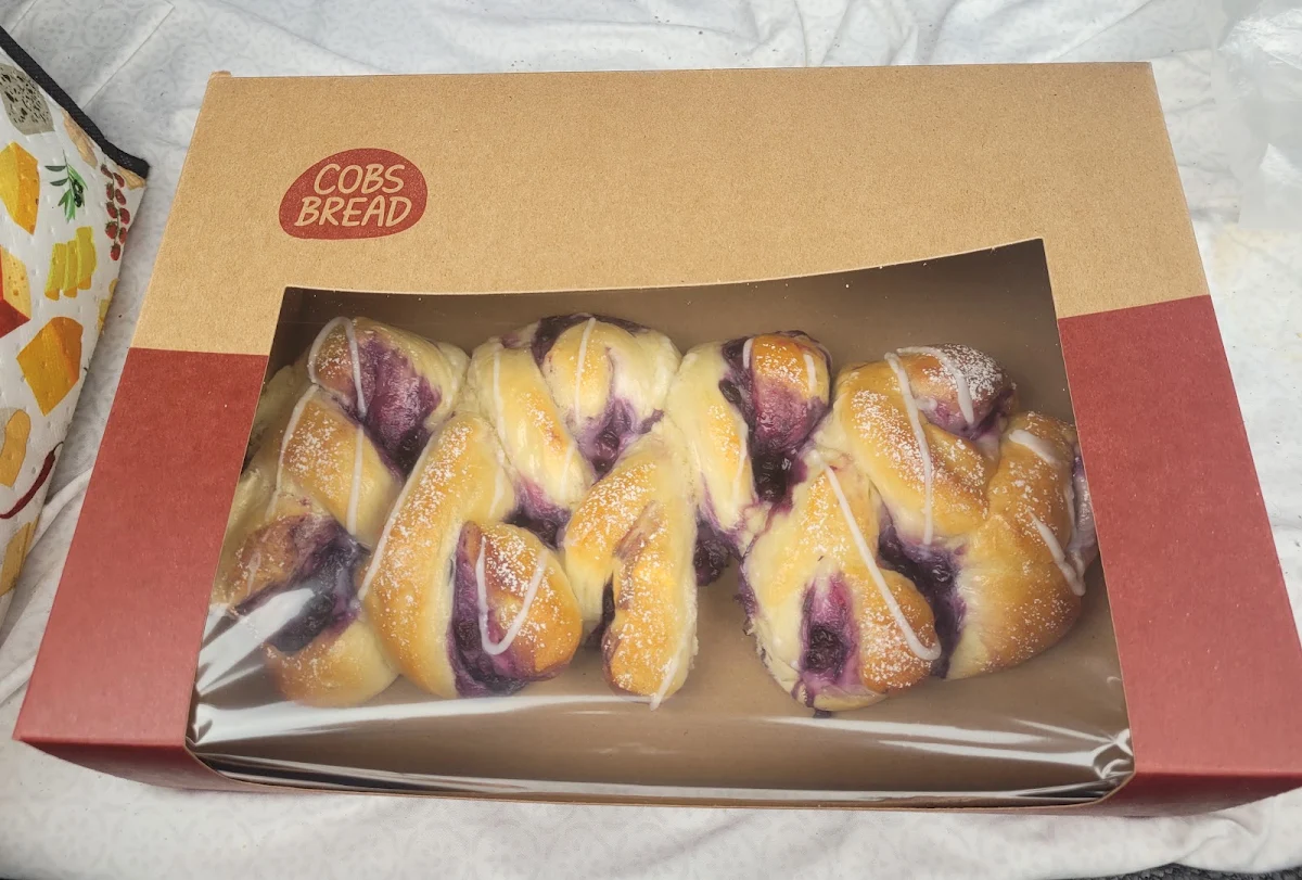 Wild Blueberry Custard Twist