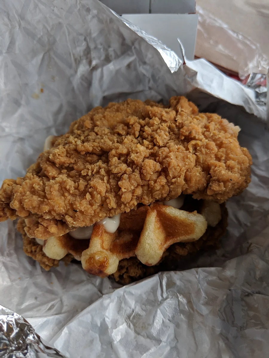 Belgium Waffle Double Down