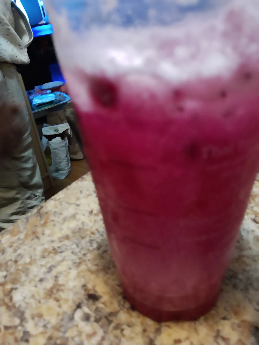 Dragon Fruit Juice with Coconut Milk