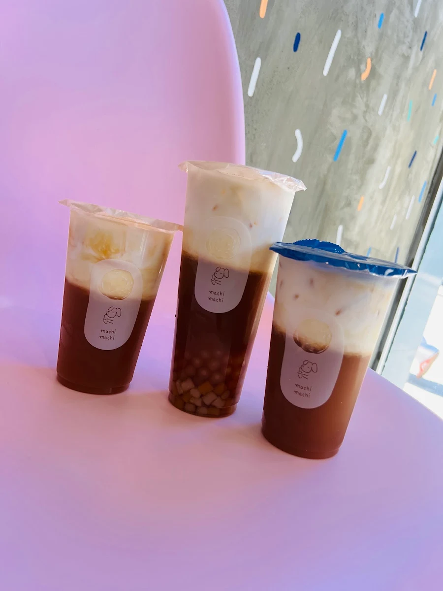 Mochi Black Tea with Cream Foam with Mochi for an Additional Charge